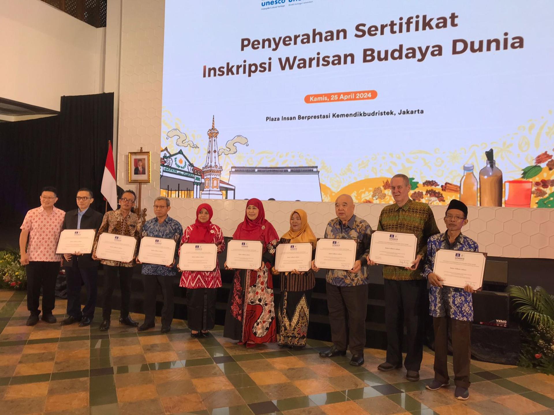 Mengakui Warisan Indonesia: Jamu Bukti Mentjos Berpartisipasi dalam Acara UNESCO